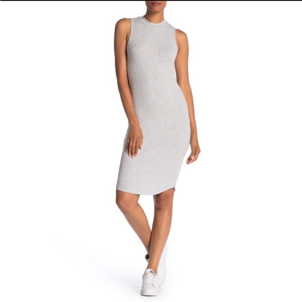 Cupcakes and Cashmere Grey Knit Dress, Size XS